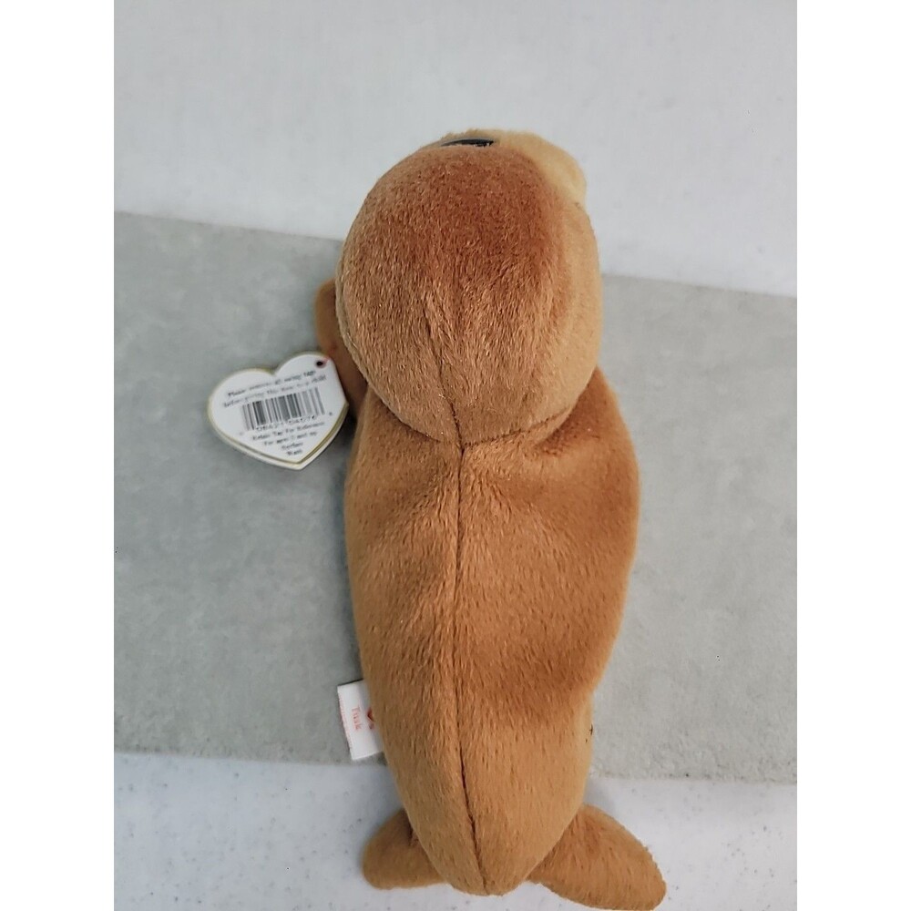 TY beanie babies Tusk the walrus 1996 W/Tags 6" - Picture 10 of 16